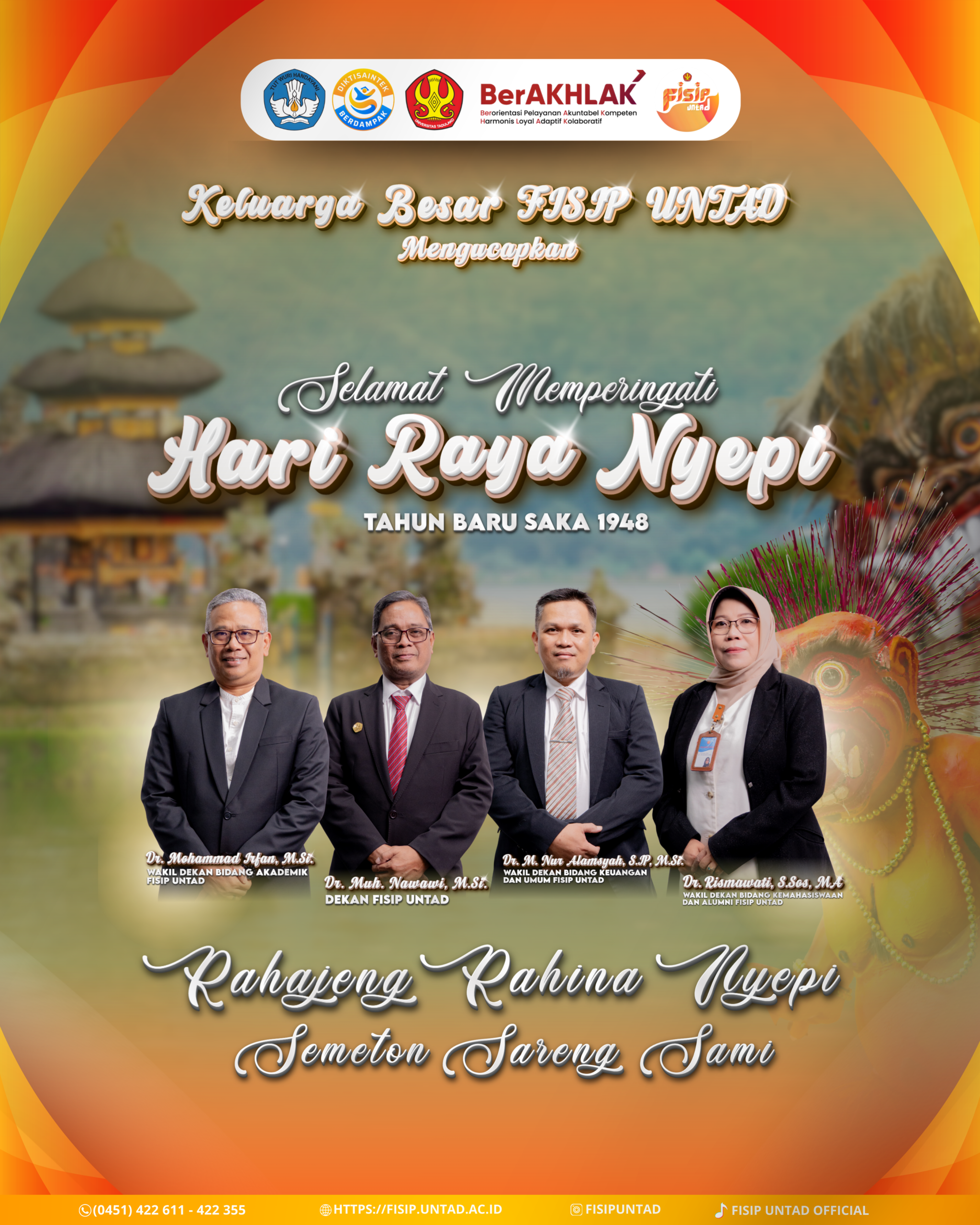 Selamat hari Raya Nyepi Saka1948/2026 M