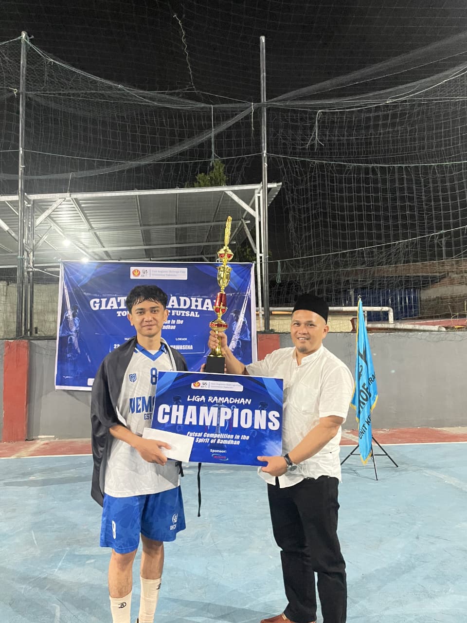 Berolah Raga dan Beribadah:  Futsal Liga Ramadhan UKOF Fisip